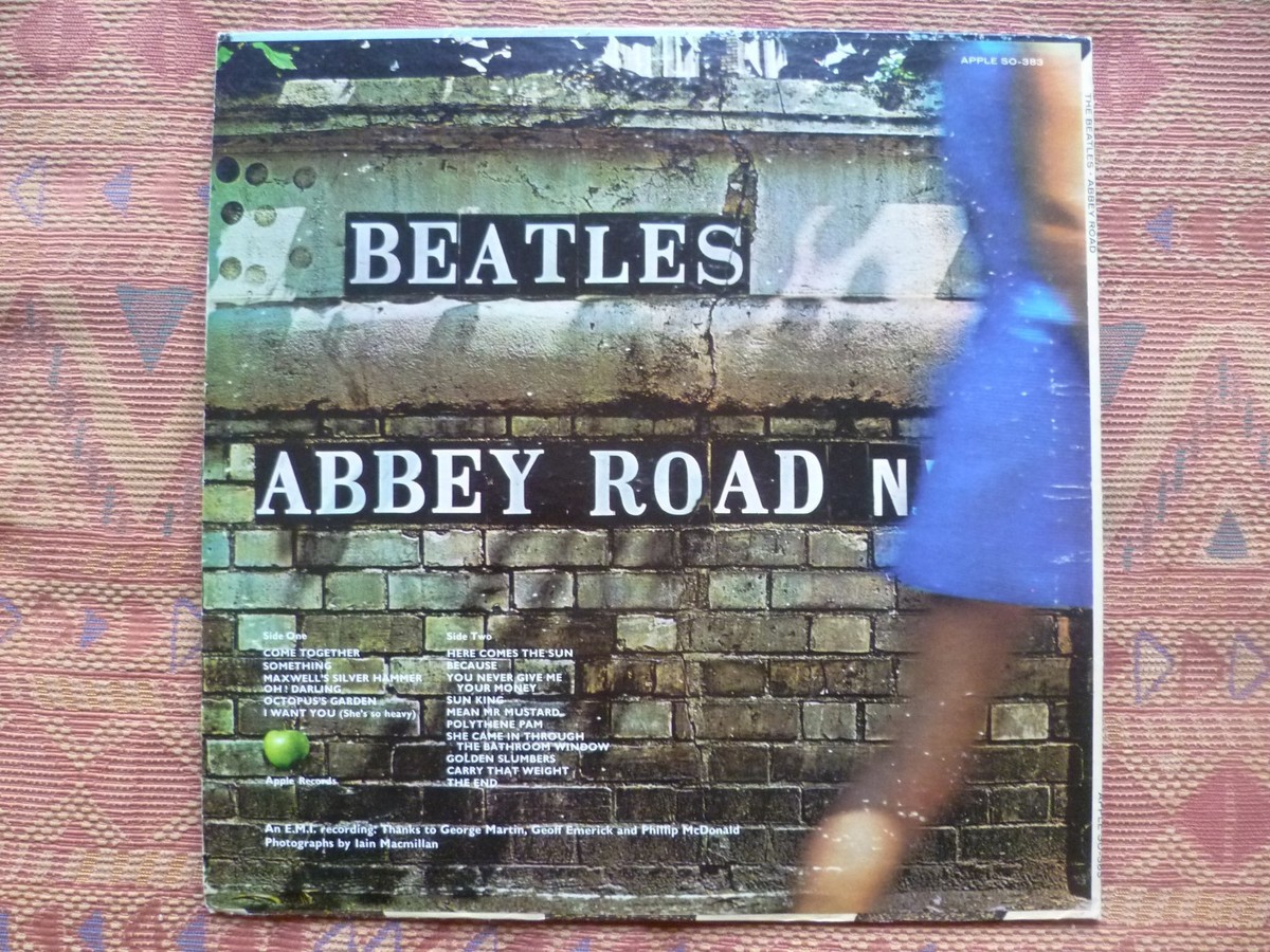 BEATLES - Abbey Road ( LP - US - Apple 50 383 - Rare - VG++