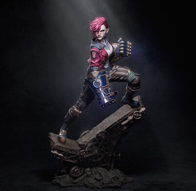 Vi, Arcane, Resin Scale 1:9 Model Kit painted 3d Printed GK Statue Figure
