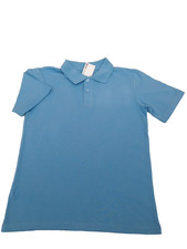 BNWT Boys Girls Sz 14 Target Schoolwear Brand Sky Blue Short Sleeve Polo Top
