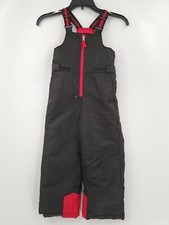 Swisstech Youth Boys Size XS 4/5 Black Overalls Name On Tag Polyester Blend
