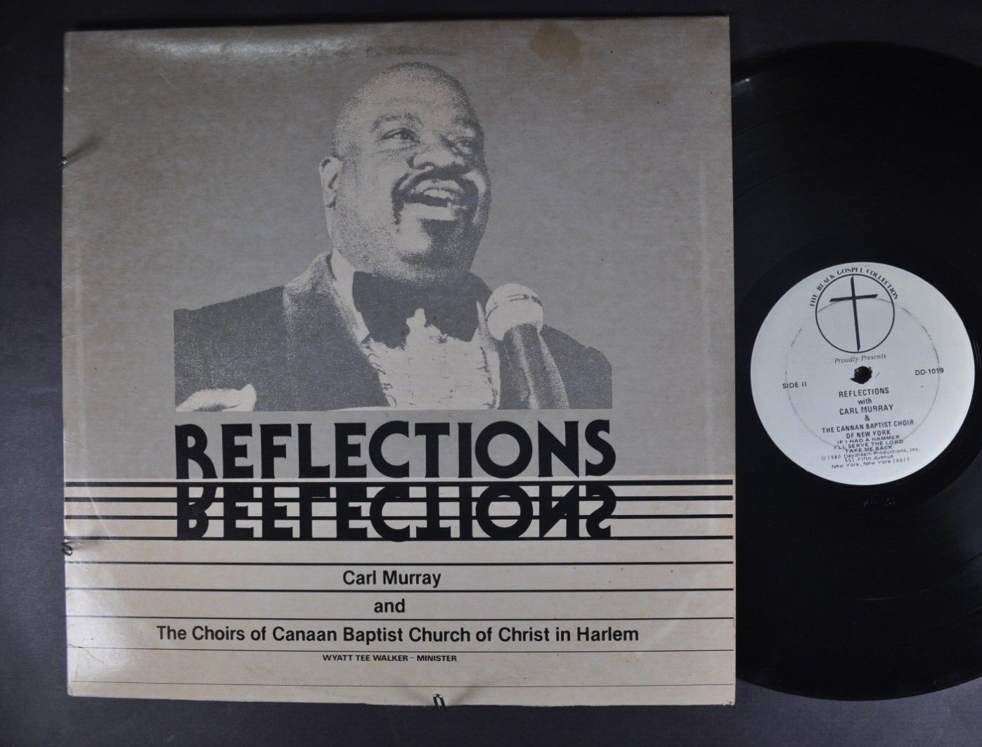 CARL MURRAY & THE CANNAN BAPT. CHOIR OF N.Y. Reflections With.. GOSPEL LP TBGC