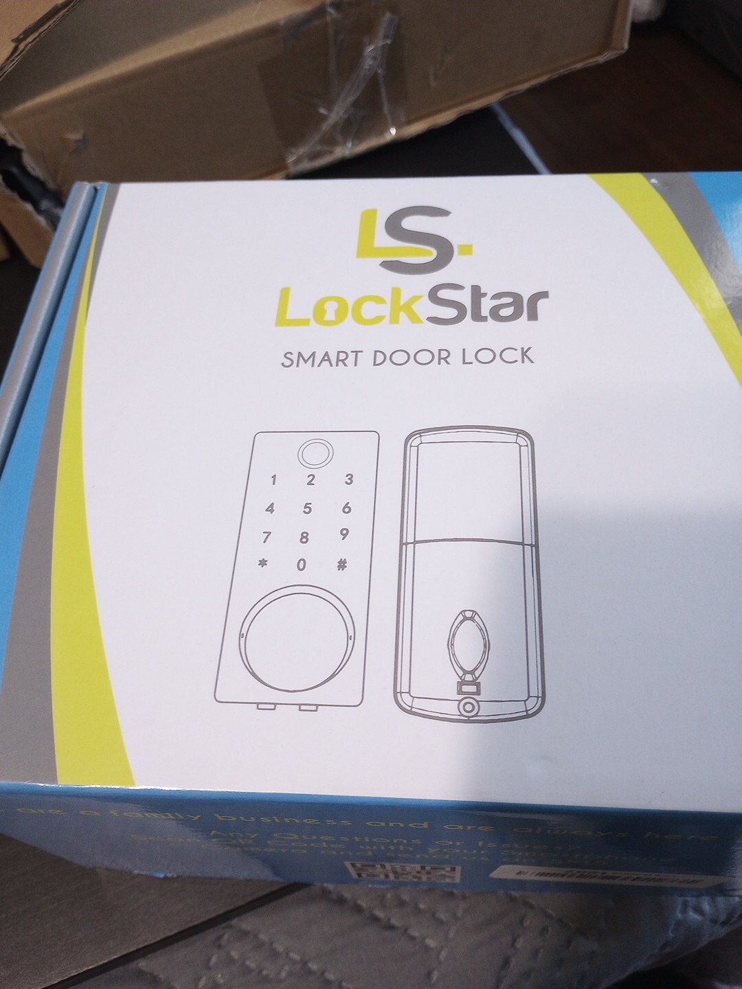 Smart Keyless Deadbolt Lock with Multiple Entry Methods by LOCKSTAR-image