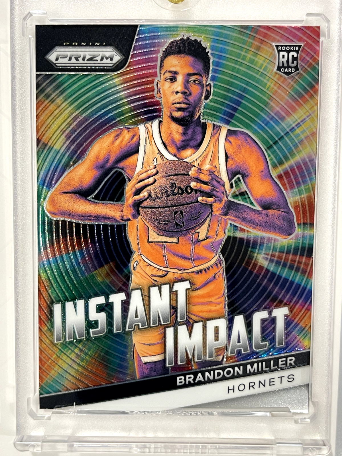 2023-24 Panini Prizm Brandon Miller Instant Impact Rookie RC