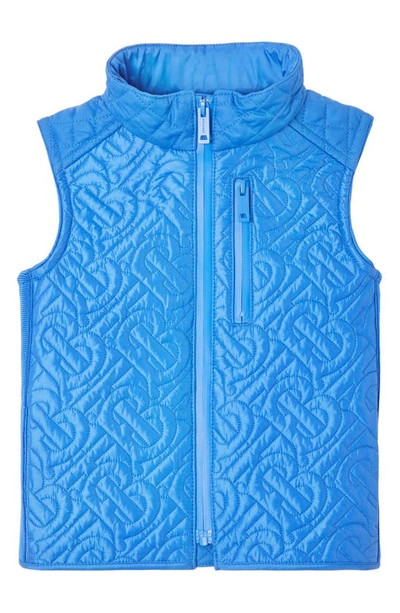 100% AUTHENTIC NEW BURBERRY BABY GIRL GIADEN GILET COBALT BLUE VEST US 12 M