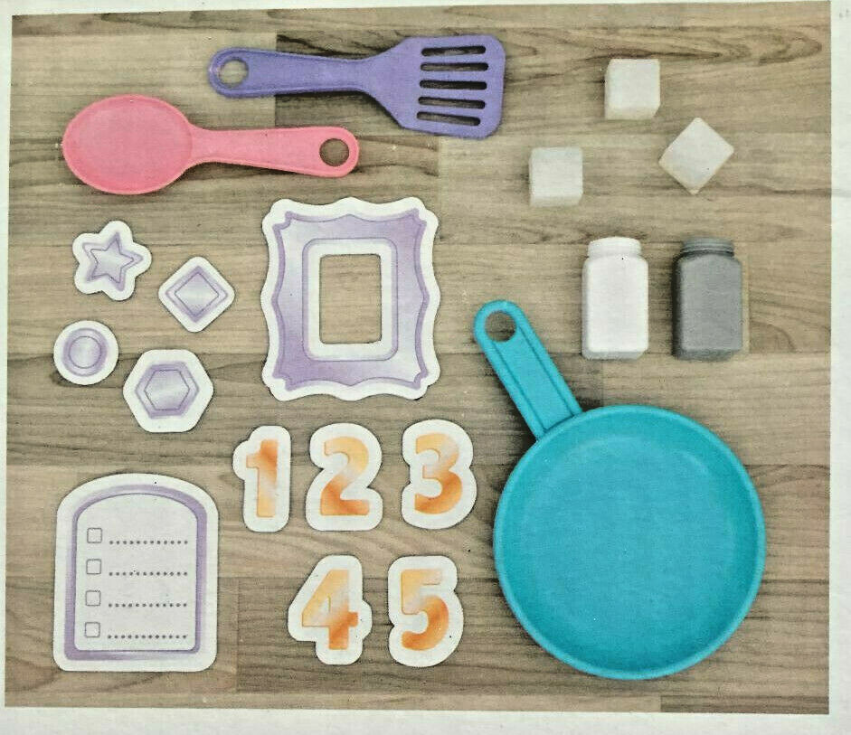 KIDKRAFT MOSAIC WOODEN PLAY KITCHEN PINK KIDS CHILDS GIRLS TOY