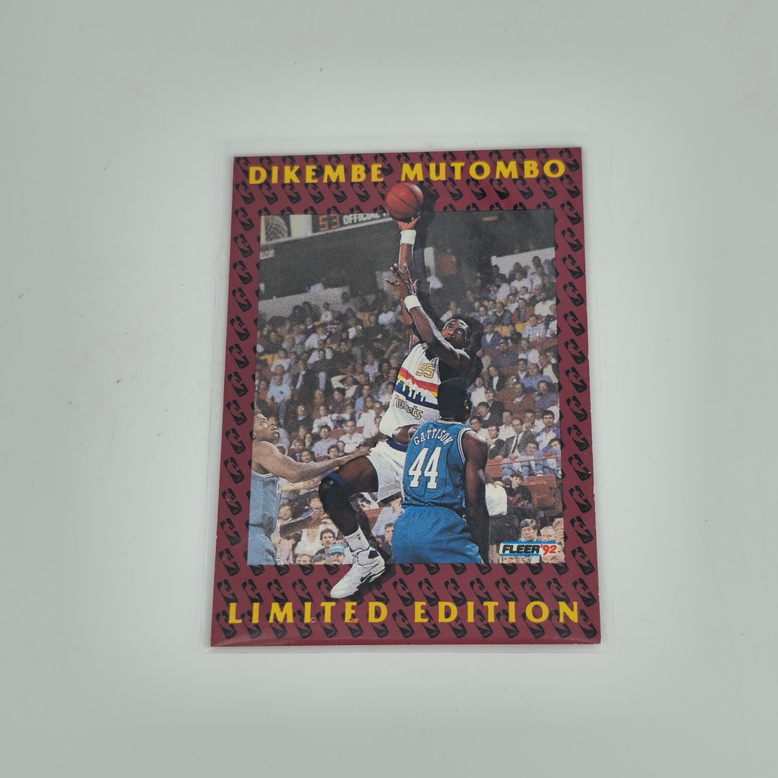 1992 Fleer Dikembe Mutombo Denver Nuggets #7 Limited Edition 