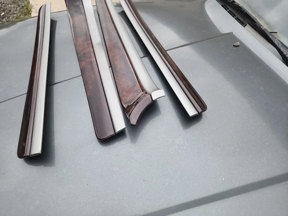 2004-2008 AUDI A8 QUATTRO Interior Door Insert Panel Front & Right Set of 4 AXLE Foto 4 de 4