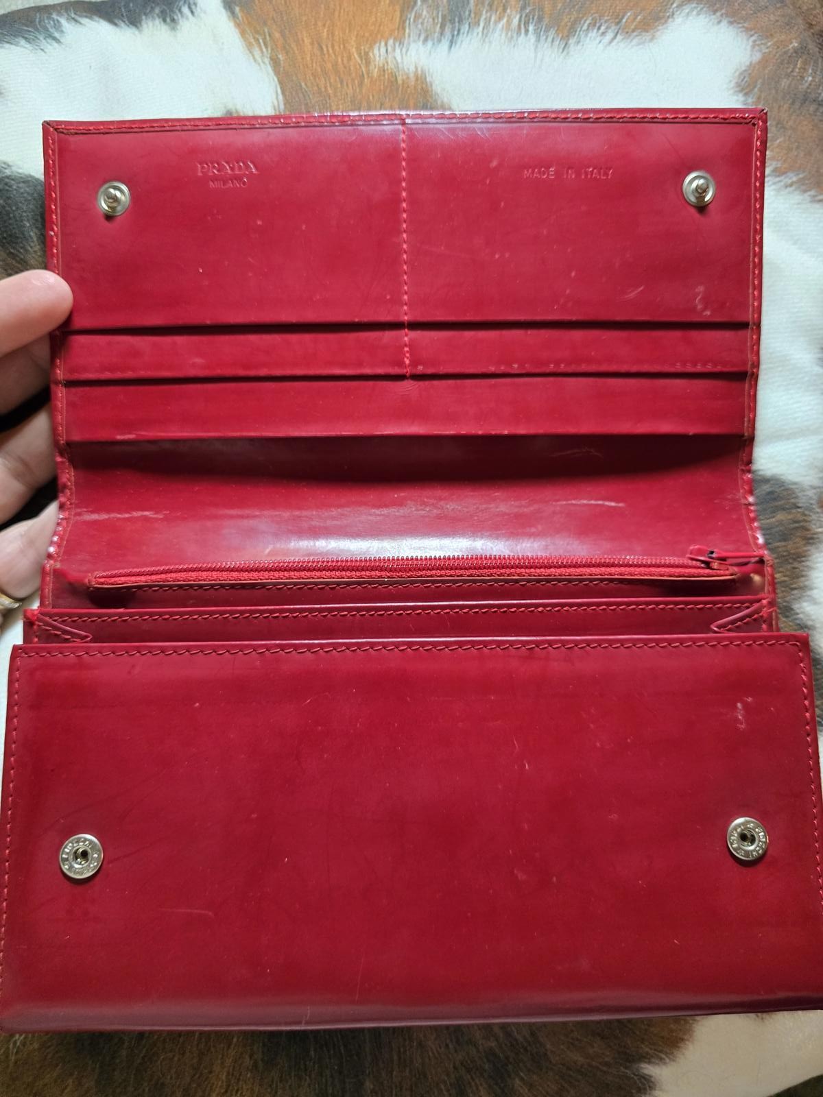 Red Prada Wallet - image 3
