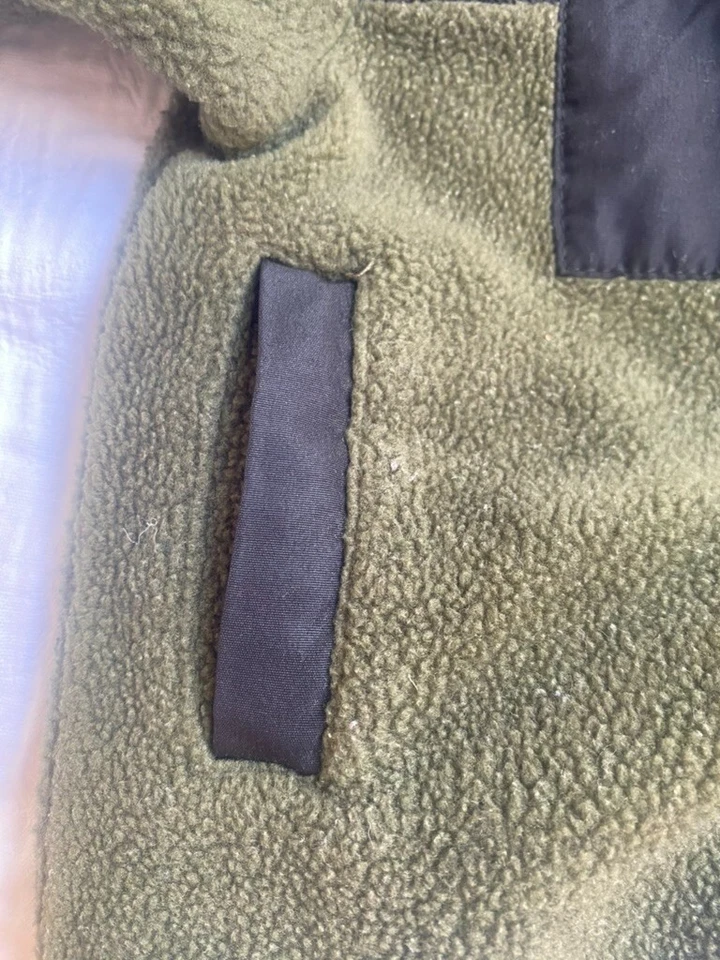 HURLEY Bebé Talla 12 Meses Infantil Cremallera Acogedora Cálida Sherpa Chaqueta Polar con Bolsillos Foto 4 de 4