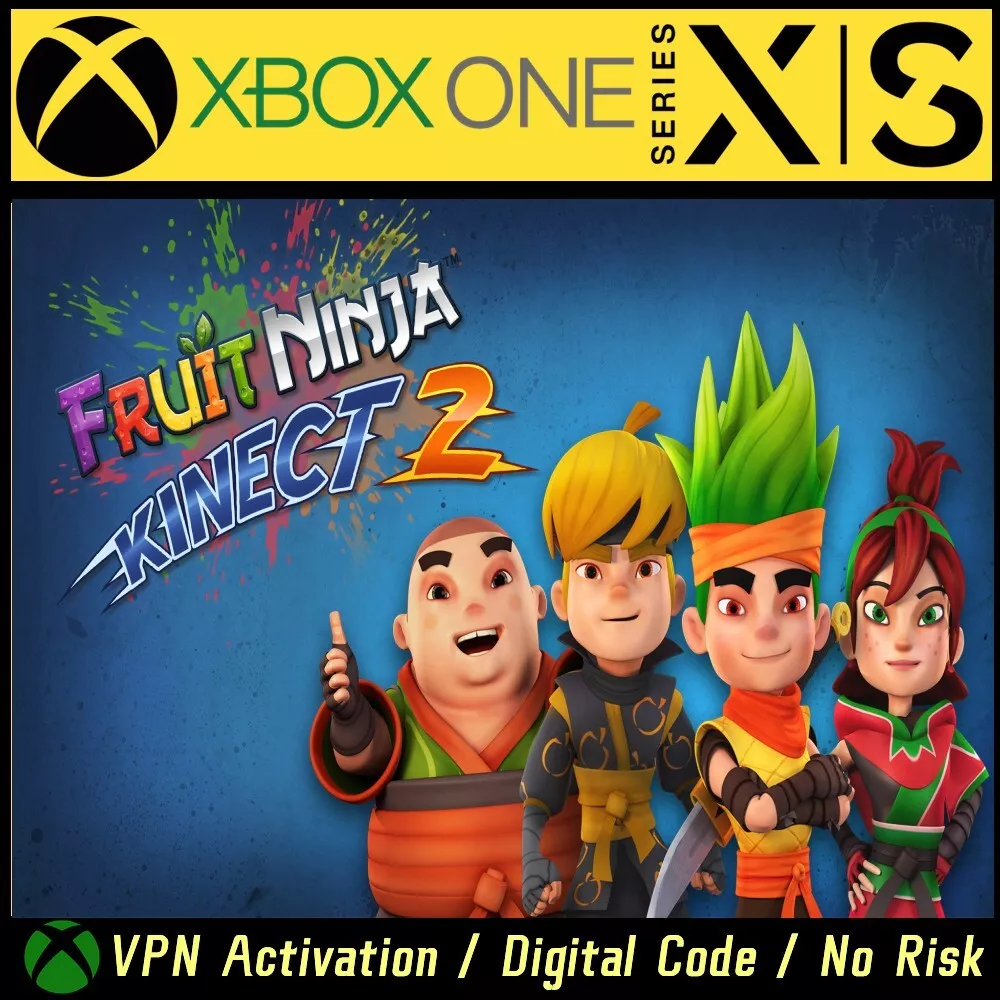 Fruit Ninja Kinect Xbox 360 Código Download 25 Dígitos**