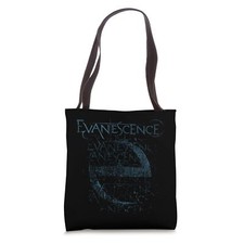   Blue Distressed Logo Tote Bag 16 inches