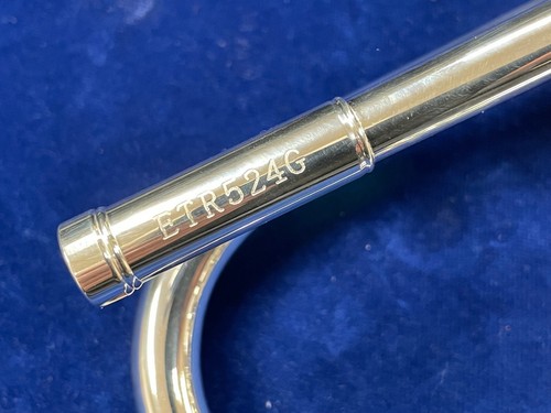 New EASTMAN Trumpet - ETR 524 GS - GOLD Brass Bell - GOLD TRIM - SILVER Plate - Picture 6 of 10