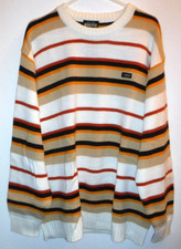 South Pole Men's NWT Large multi color striped Sweater