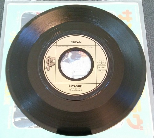 Japan Import!!! CREAM 45~SUNSHINE OF YOUR LOVE~RSO ****Looks UNPLAYED**** - Picture 3 of 4