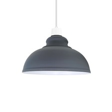 Vintage Metal LampShade Ceiling Pendant Light Retro Easy Fit shade 29cm E27 B22