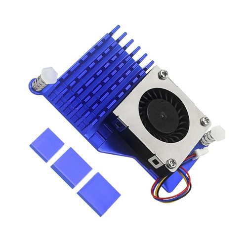 Active Coolers PWM Heatsinks Cooling Fan Adjustment Speeding Radiators for RPi 5 - Afbeelding 6 van 11