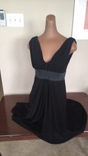 Jones Wear Dress Womens size 6 Black Side Zip.         E801