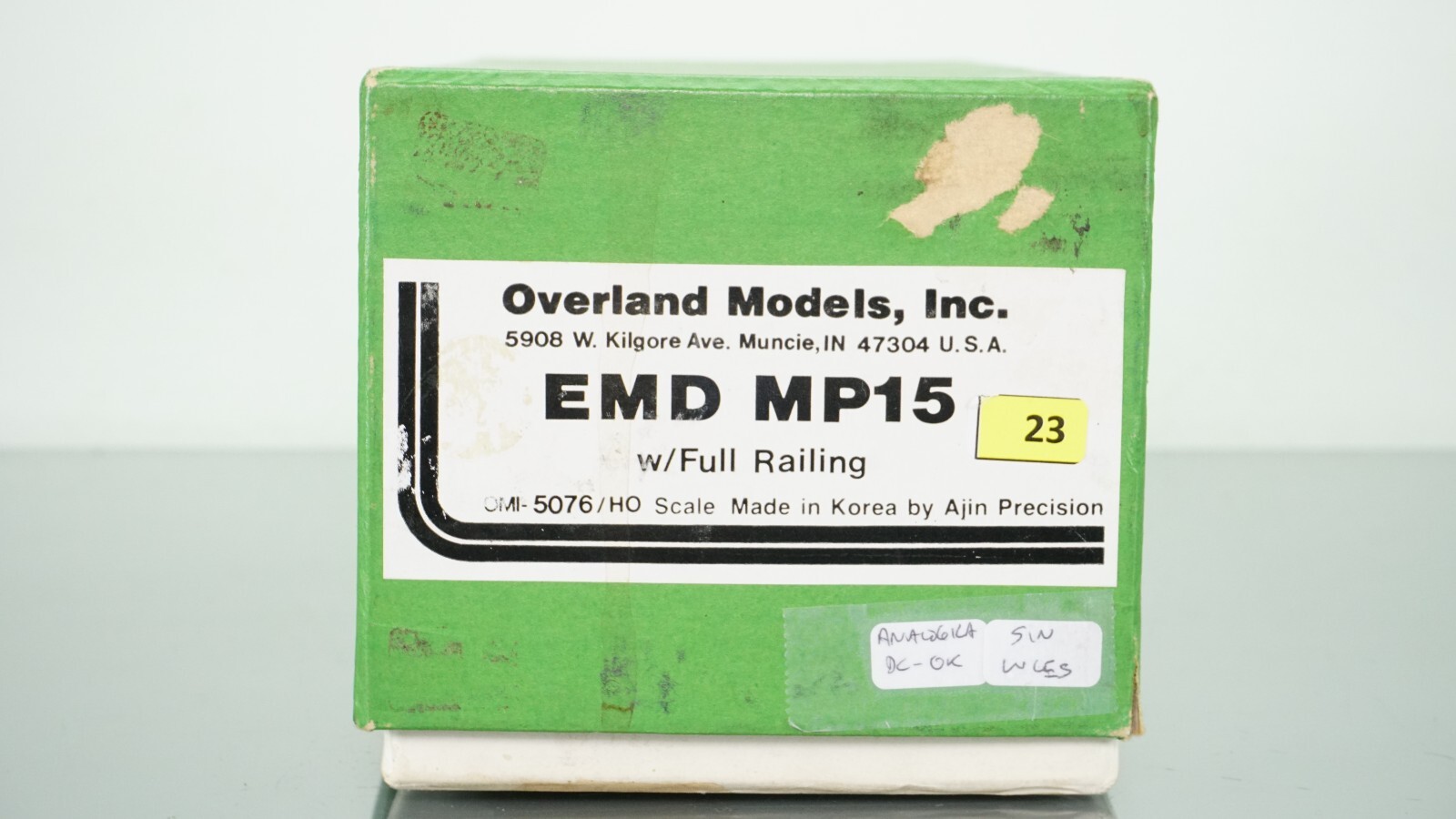Overland Brass EMD MP15 Missouri Pacific 1574 HO scale eBay