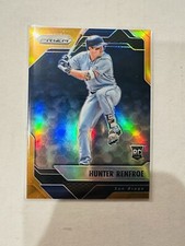 Hunter Renfroe (RC) - 2017 Panini Prizm Orange Gold Refractor #/399, Padres