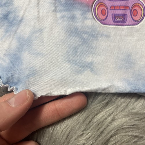 Disney Turning Red Panda Tie Dye Girls Shirt XL - Picture 8 of 14