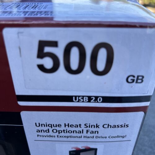 Buffalo Drive Station 500GB USB 2.0 HD External Hard Drive HD-HS500U2 NEW SEALED - Picture 2 of 12