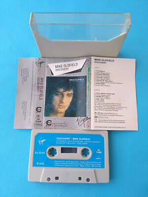 MIKE OLDFIELD ''DISCOVERY'' MC TAPE 1984 VIRGIN VK 72308 SEALED