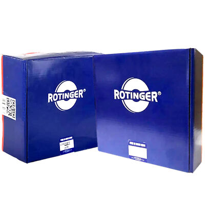 2x ROTINGER RT3282BS-GL Bremsscheibe für RENAULT