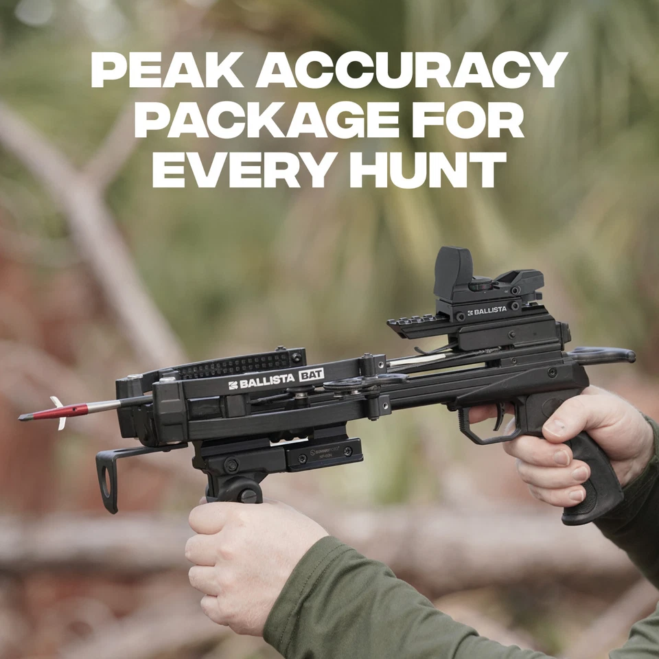 BALLISTA Bundle: BAT Compound Self-Cocking w/One Hand Crossbow w/ Red Dot Sight - Image 2 of 4