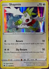 Shaymin Holo Rare - 123/198 - Chilling Reign Pokemon 2021