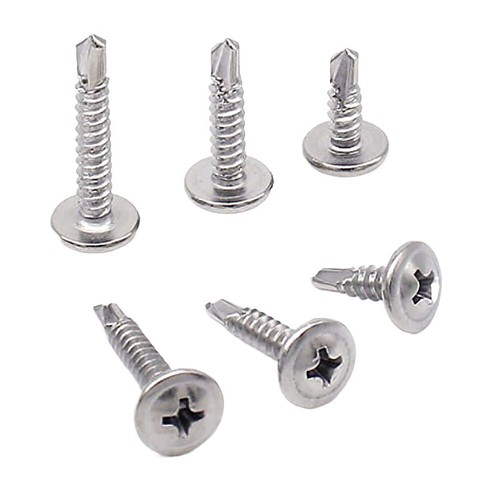 210tlg Kreuzschlitz Bohrschrauben Set Selbstschneidende Blechschrauben Edelstahl - Bild 5 von 6