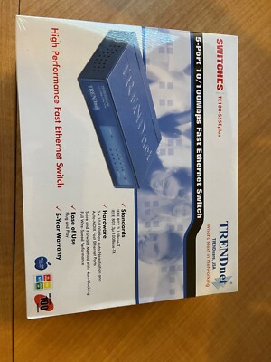 TRENDnet  TE100 (TE100S55EPLUS) 5-Ports External Switch