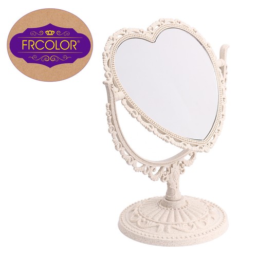 Table Desk Mirror Makeup Cosmetic Desktop Rotatable Vanity Mirror Desk Mirror - Picture 6 of 11
