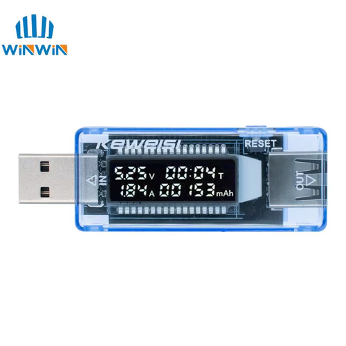 Voltage Meters Current Voltage Capacity Battery USB Charger Power Bank Tester - Picture 7 of 12
