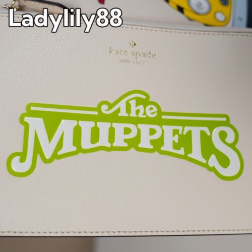 NWT Kate Spade KI966 Disney X Kate Spade New York Muppets Medium Tote Bag $359 - Picture 11 of 16