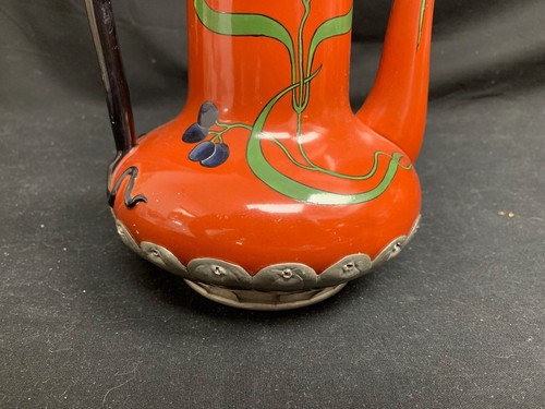 Juego de café y té Orivit de cuatro piezas Mettlach de 1900 con bandeja - Imagen 2 de 11