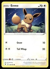 Eevee 130/185 Vivid Voltage Pokemon TCG trading card