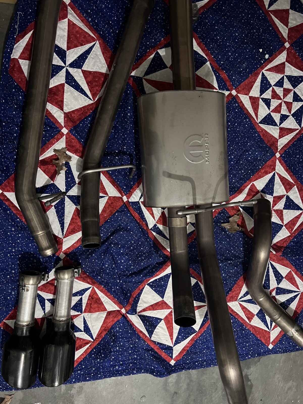 Mopar Catback Exhaust System 20192024 Ram Only Used For 200 Miles. eBay