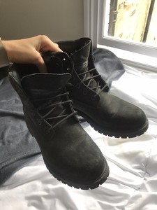 black timberlands size 6