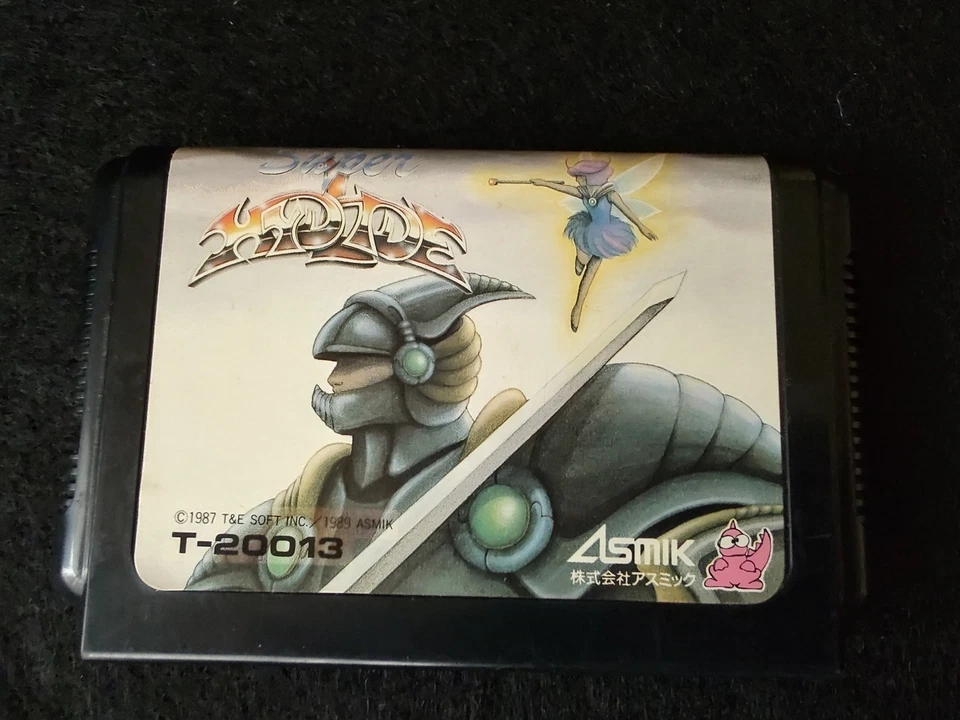 Super HYDLIDE SEGA MEGA DRIVE Genesis W/Box, working, No manual -f0616- - Image 2 of 4