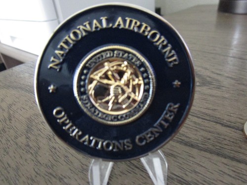 National Airborne Operations Center Nightwatch POTUS NAOC E-4B Challenge Coin - Bild 6 von 9
