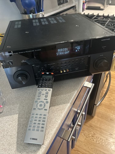 Yamaha AVENTAGE Series CX-A5000 11.2 Channel AV Preamplifier w/Remote`