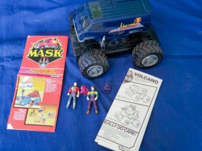 Véhicule M.A.S.K. Kenner - Volcano - Avec Matt Trakker Et Jacques Lafleur - 1988