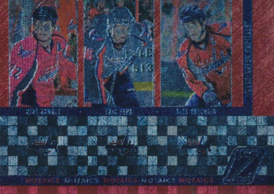 2010-11 Zenith MOZAICS #20 ALEX OVECHKIN / ERIC FEHR / MIKE KNUBLE - Capitals