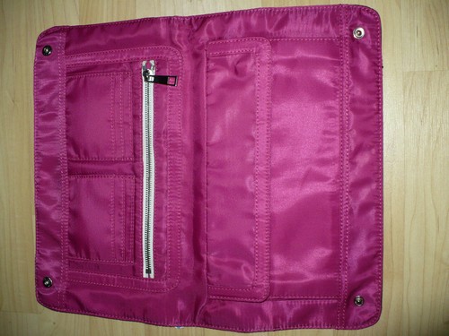 NUEVA BOLSA DE EMBRAGUE ORGANIZADOR ORGANIZADOR DE COLECCIÓN CADENA DE CADENA YALTERA DEL EJÉRCITO ROSA - Imagen 4 de 4