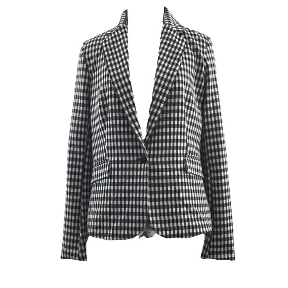 Comprobado multicolor abrigos, chaquetas y chalecos para Mujeres