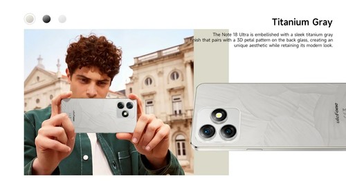 Ulefone Note 18 Ultra 5G 6.78"IPS (6+6)/256GB 50MP 5450mAh Phone By Fedex - Picture 6 of 11