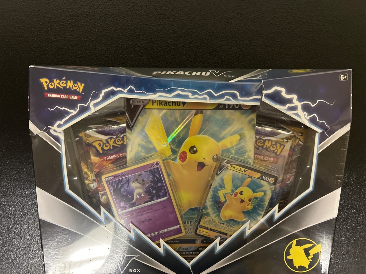 Pokemon TCG: Pikachu V Box 2x Evolving Skies 1x Fusion 1x Brilliant Rare W/wrap! Pokemon TCG: Pikachu V Box 2x Evolving Skies 1x Fusion 1x Brilliant Rare W/wrap!