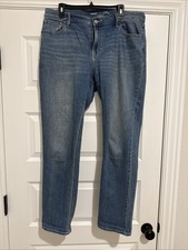 Old Navy  Women's Mid-Rise Wow Boyfriend Blue Jeans  Size 14