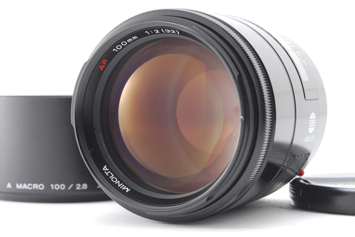Minolta f/2 Camera Lenses 100mm Focal for sale | eBay