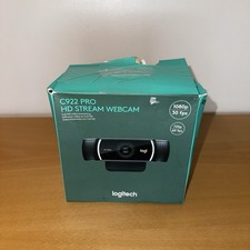 Logitech C922 Pro HD Stream Webcam Web Camera  Tripod 1080P 30FPS - 960-001087